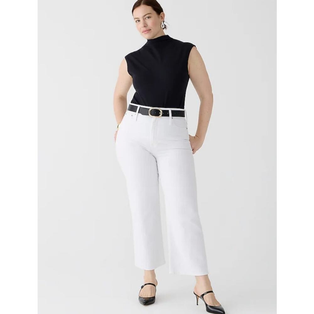 J Crew 1996 Curvy Slim Wide Leg Jeans US Women's 31 Tall New